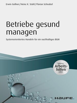 cover image of Betriebe gesund managen--inkl. Arbeitshilfen online